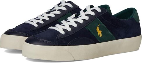 POLO RALPH LAUREN Men's Sayer Leather-Suede Sneaker in Saudi Arabia
