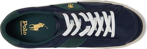 POLO RALPH LAUREN Men's Sayer Leather-Suede Sneaker in Saudi Arabia
