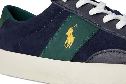 POLO RALPH LAUREN Men's Sayer Leather-Suede Sneaker in Saudi Arabia