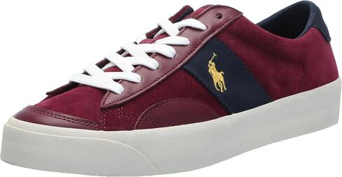 POLO RALPH LAUREN Men's Sayer Leather-Suede Sneaker in Saudi Arabia