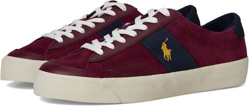 POLO RALPH LAUREN Men's Sayer Leather-Suede Sneaker in Saudi Arabia