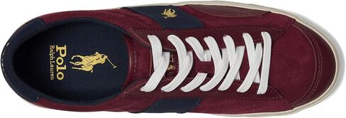 POLO RALPH LAUREN Men's Sayer Leather-Suede Sneaker in Saudi Arabia