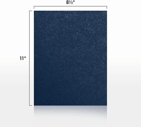 LUXPaper 8.5" x 11" Paper | Letter Size | Lapis Metallic - Stardream | 81lb. Text | 50 Qty in Saudi Arabia