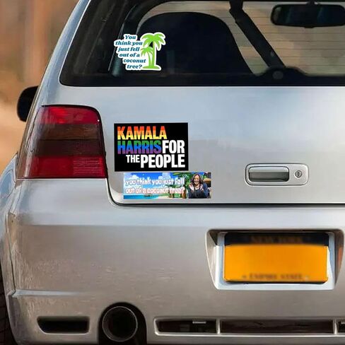 13 قطعة من ملصقات Kamala Harris 2024 President Campaign المضحكة، مقاسات متعددة ملصقات سيارات مقاومة للماء للنوافذ، السيارة، الشاحنة، الكمبيوتر المحمول، الجدران، سيارات الدفع الرباعي، الكمبيوتر، الأبواب in Saudi Arabia
