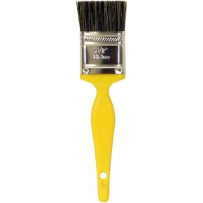Nanoskin Ultra-Soft Paint Style Detail Brush, 1" Double Thickness China Bristles | Ideal for Auto Interior, Exterior, Wheels, Emblems & Tight Spaces | Essential Car Detailing & Cleaning Tools