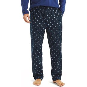 Nautica mens Sustainably Crafted Printed Poplin Sleep Pant