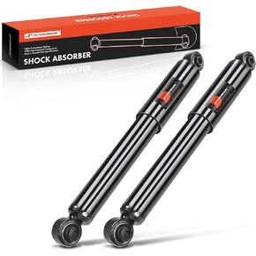 A-Premium Rear Shock Strut Absorbers Compatible with Fiat 500 2012 2013 2014 2015 2016 2017 2-PC Set
