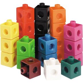 Learning Resources Snap Cubes, Set of 500 Cubes, Ages 5+, Educational Counting Toy,Back to School Supplies,Teacher Supplies for Classroom