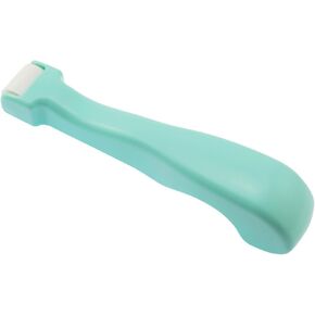 yyangz 2PCS Plastic Handle Presser Wheel for Sewing Green Roller Bone Pen Quilting Embosser Flexible Presser to Hold Fabric in Place Mini Iron for Sewing Machine Hemming Tool Printing Wallpapers