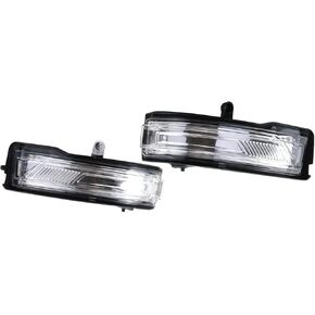 Left & Right Side Reverse Mirror Turn Signal Light Fit for Ram 1500 DT 2019-2025, Replaces # 68402097AA 68402096AA