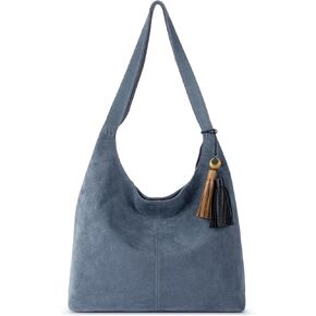 The Sak Huntley Hobo Bag - Premium Leather Women's Purse for Everyday & Travel - Large Handbag with Shoulder Bag Straps