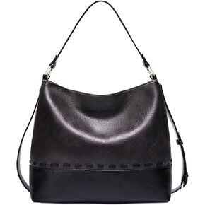 Marvolia Hobo Bags for Women Vegan Leather Shoulder Purses and Handbags Top Handle Handbags with Adjustable Shoulder Strap