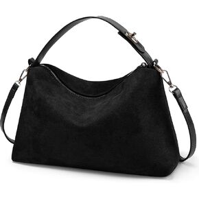Suede Bags for Women Brown Suede Handbag Suede Purse Suede Shoulder Bag Retro Suede Hobo Bag Suede Crossbody Bag