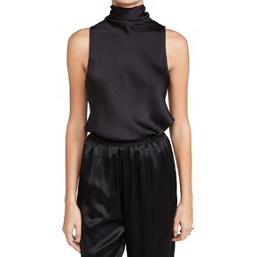 Vince womens Draped Turtleneck BodysuitWOVEN TOPS