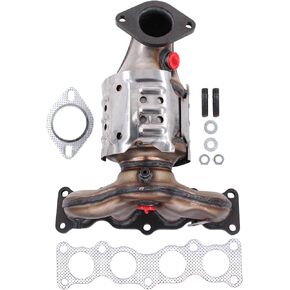 ApplianPar Front Exhaust Manifold Catalytic Converter Assembly for Kia Sportage Sorento Santa Fe 2.4 AWD