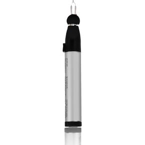 Thread Burner Zap Tool, Handheld Hot Thread Pen Thread Zapper, Thread Burning Tool, Burn and Melt Thread with One Touch, for Finishing Bead Weaving and Stringing Projects, Battery Operated
