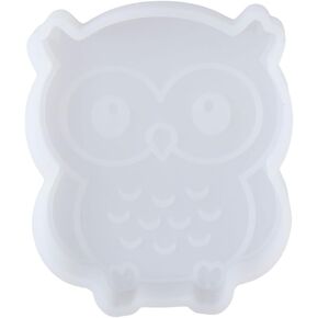 HomeSoGood Owl Car Freshie Silicone Molds,Car Air Freshie Molds for Aroma Bead Epoxy Resin Soap Candle Clay Mould