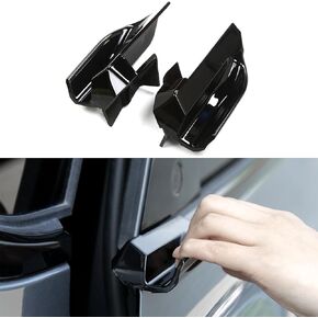 Exterior Rear Door Handle NO Drilling Compatible with Ford Mustang Mach-E 2021 2022 2023 2024 Replacement Accessories Left&Right 2PCS