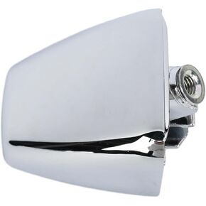 Front Or Rear Exterior Door Handle End Cap Chrome Compatible with 2006-2010 Hummer H3 H3T 15932907