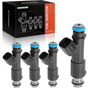 A-Premium Set of 4 Fuel Injectors Compatible with Chevrolet Colorado & GMC Canyon, 2009 2010 2011 2012, 2.9L, Replace# 12616382
