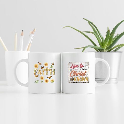 AFRITEE Bible Verse UV DTF Decals - 20 Sheets Boho Christ Motivational Saying Uvdtf Tumbler Wraps for 16 oz Glass Mug Cups, God is Good All the Time Transfer Stickers for DIY Water Bottle Decal Gift in Saudi Arabia