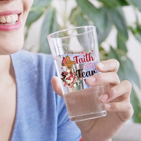 AFRITEE Bible Verse UV DTF Decals - 20 Sheets Boho Christ Motivational Saying Uvdtf Tumbler Wraps for 16 oz Glass Mug Cups, God is Good All the Time Transfer Stickers for DIY Water Bottle Decal Gift in Saudi Arabia