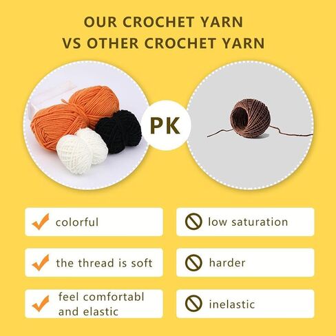 MJRASG 3 Pcs Crochet Dinosaur Crochet Kit for Beginners Adults Easy Crochet Kit for Beginners Dinosaur Crochet Animal Kit Penguin Crochet Kit Crochet Fox Kit Crochet Learn to Crochet Starter Kit in Saudi Arabia