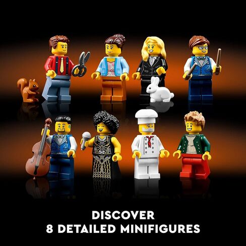 LEGO Icons Jazz Club 10312 Building Set for Adults and Teens, A Collectible Gift for Musicians, Music Lovers, and Jazz Fans, Includes 5 Detailed Rooms Within The Music Venue and 8 Minifigures in Saudi Arabia