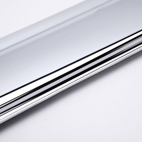 94040Y Chrome Side Window Visor Wind Vent Deflector fit for 2007-2013 Chevy Silverado/GMC Sierra 1500& 07-14 Silverado 2500 HD/3500 HD Extended Cab,4pcs Outside Mount Style Sun Rain Guards Set in Kuwait
