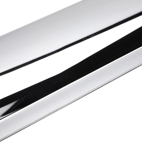 94040Y Chrome Side Window Visor Wind Vent Deflector fit for 2007-2013 Chevy Silverado/GMC Sierra 1500& 07-14 Silverado 2500 HD/3500 HD Extended Cab,4pcs Outside Mount Style Sun Rain Guards Set in Kuwait