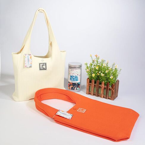Crochet Beach Bag for Women Crochet Purse Book Tote Bag Shopping Bag Hobo Bag Aesthetic Gift For Women in Saudi Arabia
