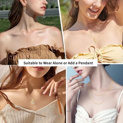 Jewlpire 925 Sterling Silver Chain Necklace Chain for Women Girls 1.1mm Cable Chain Necklace Upgraded Spring-Ring Clasp - Thin & Sturdy - Italian Quality 16/18/20/22/24 Inch in Saudi Arabia