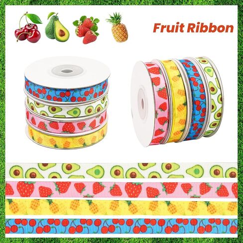 Patriotic Ribbon, 4 Rolls 40 Yards 4th of July Ribbons 3/8 Inch Red White and Blue Ribbon Stars Stripes Grosgrain Ribbon Fabric Ribbon for Memorial Veterans Independence Day Gift Wrapping DIY Crafts in Saudi Arabia