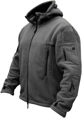 ReFire Gear Men's Warm Military Tactical Sport Fleece Hoodie Jacket in Saudi Arabia