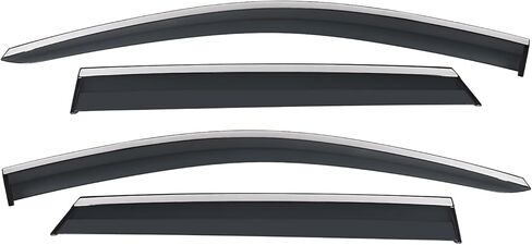 Vesul المطر الحرس نافذة قناع متوافق مع 2023 2024 تويوتا bz4x سوبارو سولتيرا 3-351TY004 نافذة الرياح منحرف درع غطاء قناع خارج نوع جبل in Kuwait