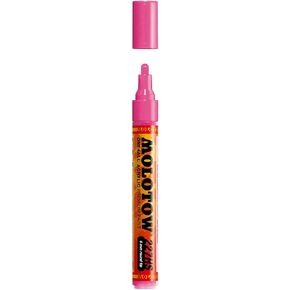 MOLOTOW ONE4ALL Acrylic Paint Marker, 4mm, Neon Pink, 1 Each (227.208)