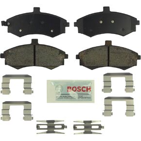 BOSCH BE941H Blue Ceramic Disc Brake Pad Set With Hardware - Compatible With Select Hyundai Elantra; FRONT