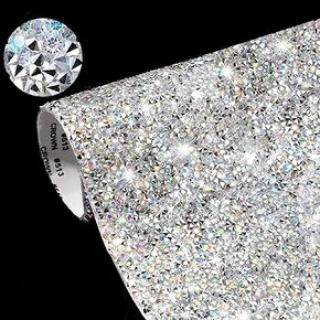 Bling Rhinestone Stickers for DIY Home Decor - Self-Adhesive Crystal Sheet Stickers for Cars, Gifts, Weddings, Anniversaries, and Birthday Parties