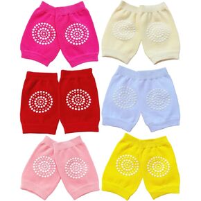 Toddler Knee Pads Unisex Baby Anti-Slip Stretch Kneepads for Crawling Non-constricting Legs 6-36M