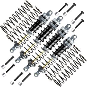 100/115mm RC Oil Shock Absorber Big Bore Damper for 1/10 Slash 2WD 4WD 4x4 VXL,Bandit, Ford, Vorteks，Arrma 1/10 BIG ROCK，GRANITE，SENTON 1/8 TYPHON Parts Upgrade