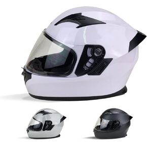 PM-888, Full Face Dual Visor DOT Approved Motorcycle Helmet
