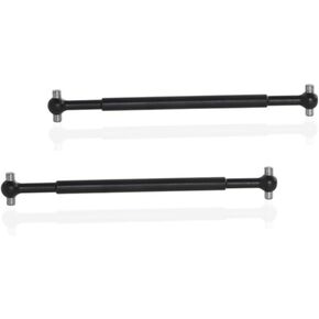 #45 Steel RC Dogbone Drive Shaft for 1/10 Losi Baja Rey 2.0 Upgrades Parts # LOS232081 (Black)