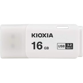 Kioxia U301 TransMemory 32GB USB3.2 Gen 1 Flash Drive Portable Data Disk USB Stick White LU301W032GG4