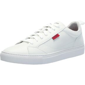 HUGO Men's Essential Two Tone Suede Low Top Sneaker