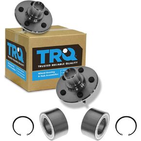 TRQ Rear Wheel Hub Bearing Pair Set of 2 LH Left Driver RH Right Passenger Side Replacement Compatible with 03-05 Aviator 02-10 Explorer 02-10 Mountaineer 521000 HA590259K 1L24-1W002AA 3L24-1W002AA