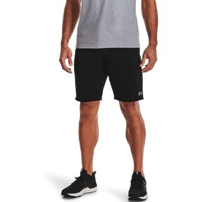 Under Armour Men's Shorts Cotton/Polyester Blend Project Rock Terry Shorts 1361751 Black (Medium)