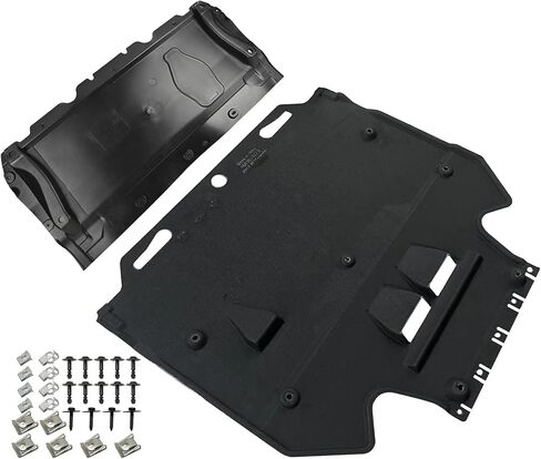 4G0863821B Radiator Support Cover Splash Guards w/Clips Replacement for 2011-2018 Audi A6 (4G/C7) A7 (4G) Front Lower Engine Under Cover Set 4G0863821F,4G0863822C,4G0863822J in Saudi Arabia
