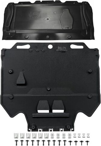 4G0863821B Radiator Support Cover Splash Guards w/Clips Replacement for 2011-2018 Audi A6 (4G/C7) A7 (4G) Front Lower Engine Under Cover Set 4G0863821F,4G0863822C,4G0863822J in Saudi Arabia