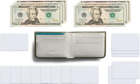 Bellroy Hide & Seek Wallet (Slim Leather Bifold Design, RFID Protected, Holds 5-12 Cards, Coin Pouch, Flat Note Section, Hidden Pocket) in Kuwait