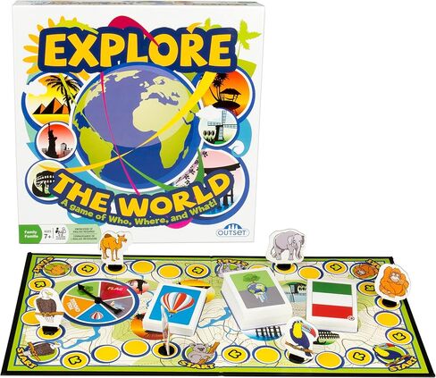 Outset Media - اكتشف العالم - اختبر معلوماتك وتعلم حقائق مثيرة للاهتمام من جميع أنحاء العالم - للأعمار من 7 سنوات فما فوق in Kuwait